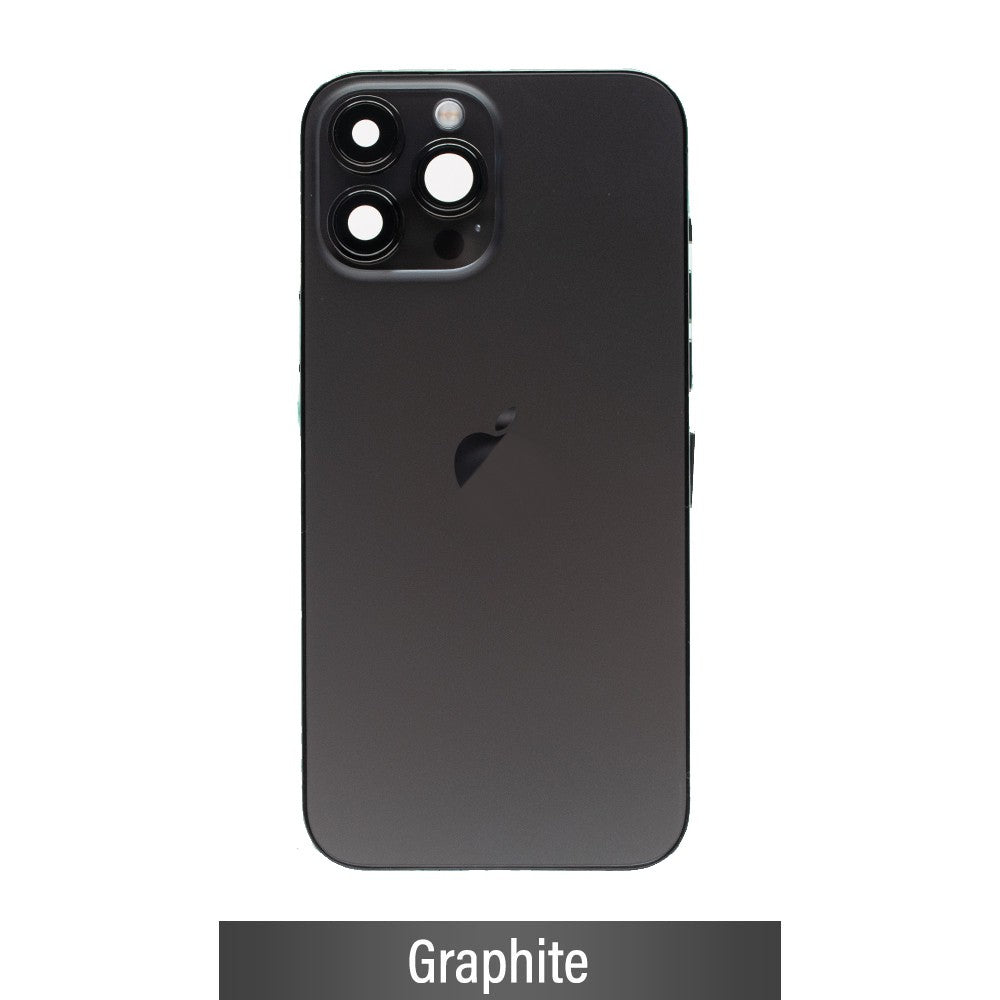 Rear Housing with Full Set Parts for iPhone 13 Pro Max-Graphite (Purple) Rear Housing with Full Set Parts for iPhone 13 Pro Max-Graphite (Purple)